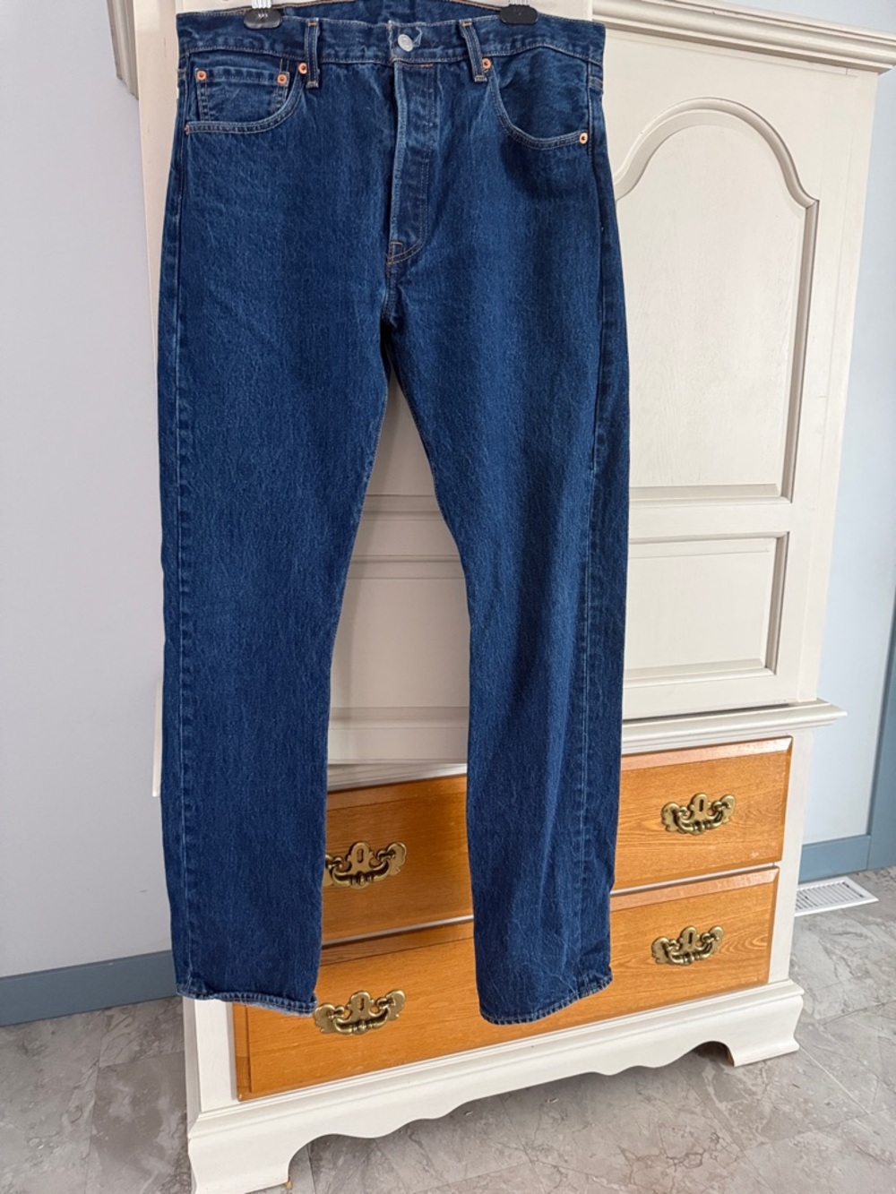 Levi's Men's 501’s in Dark Blue Denim